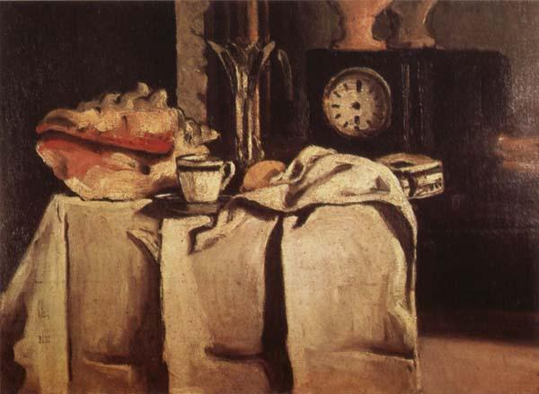 Paul Cezanne The Black Clock France oil painting art